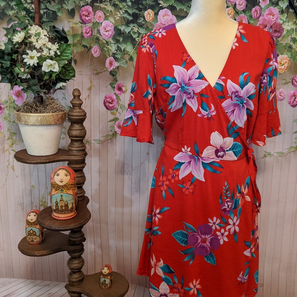 Old Navy Floral Dress Medium
